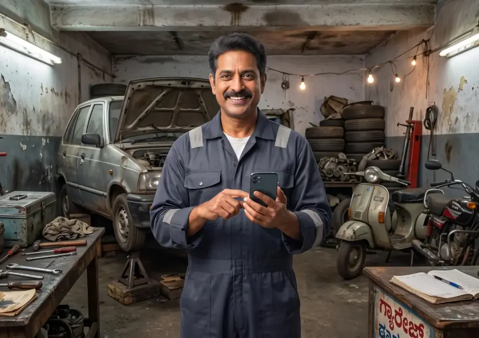 Garage owner growing his business with Relatim